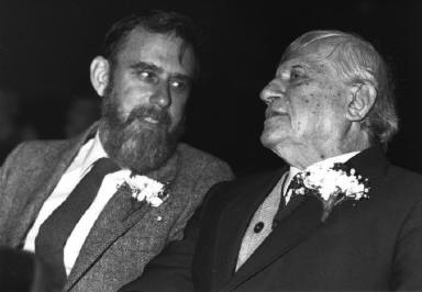 Leo speaking with Severo